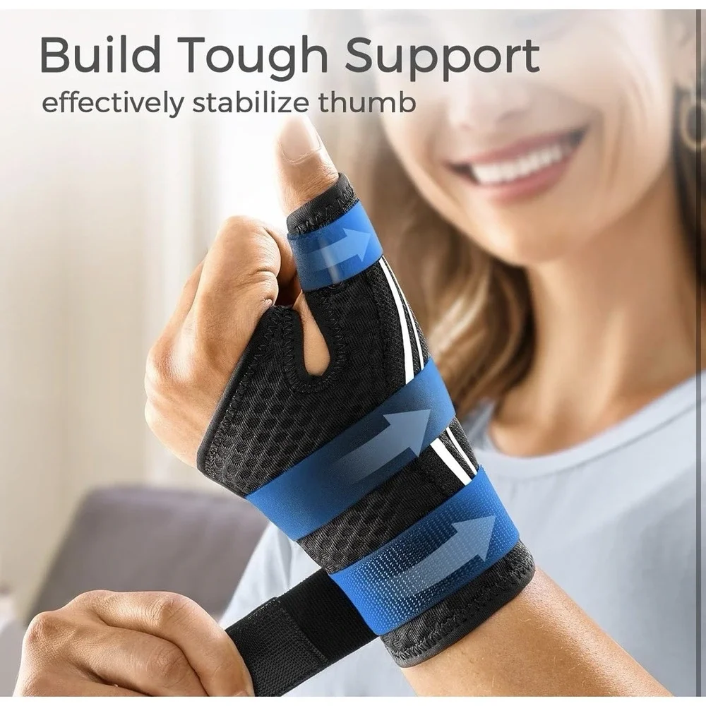 Thumb Brace Stabilizer Right Or Left Hand Arthritis Pain Tendonitis XL